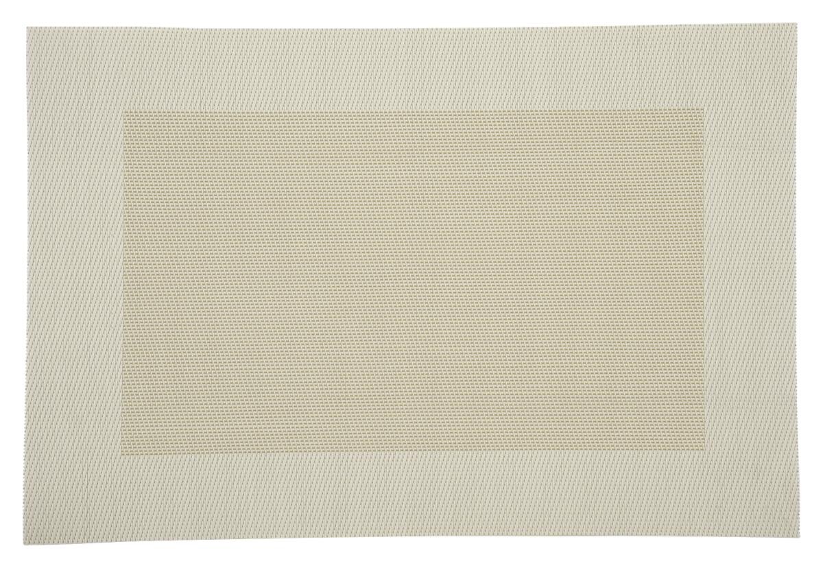Kesper Platzmatte beige Kunststoff B/L: ca. 29x43 cm