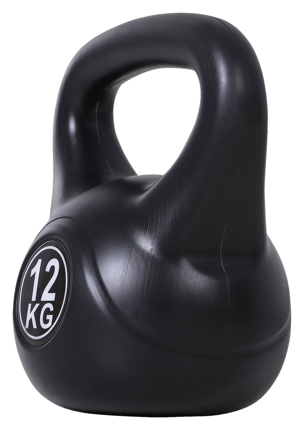 HOMCOM Kugelhantel schwarz Kunststoff B/H/L: ca. 21x31x27 cm