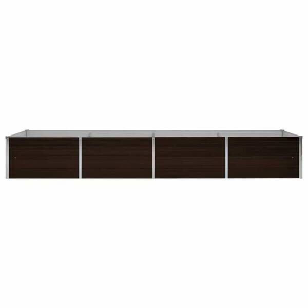 Hochbeet braun Stahl B/H/L: ca. 80x45x320 cm