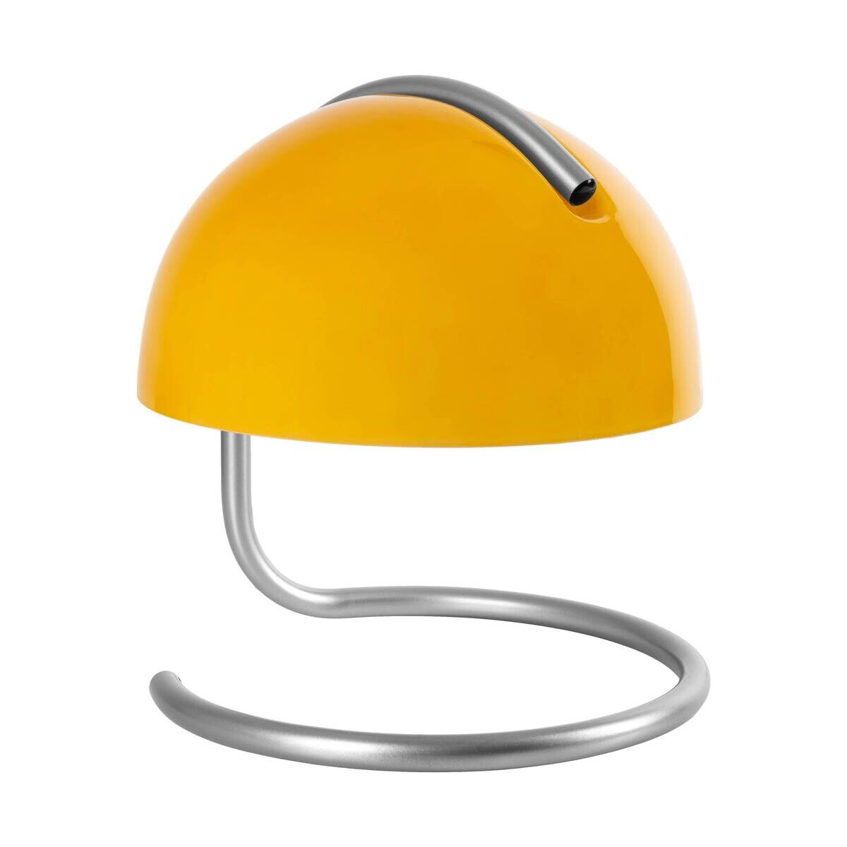 Näve Leuchten Tischleuchte gelb Metall Glas B/H/T/D: ca. 23,5x25x23,5x23,5 cm E27 1 Brennstellen