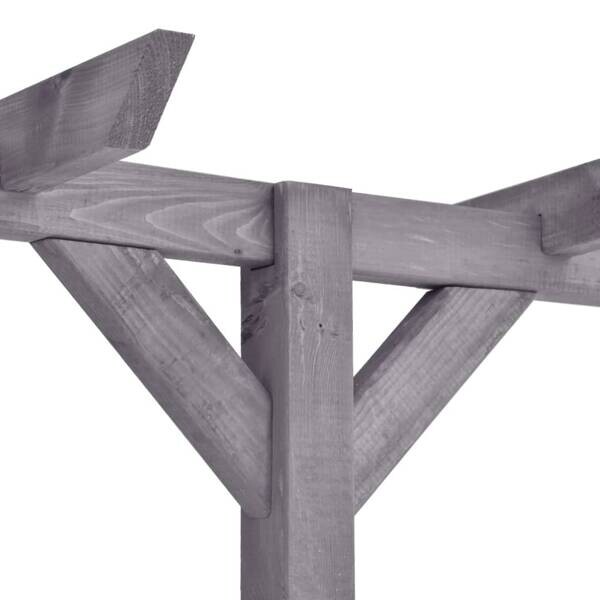 Pergola grau B/H/L: ca. 40x205x400 cm
