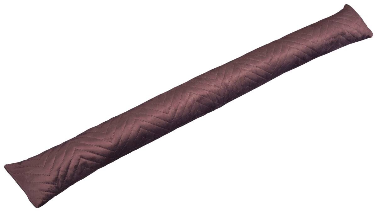 Zugluftstopper dunkelbraun 100% Polyester B/D: ca. 95x12 cm
