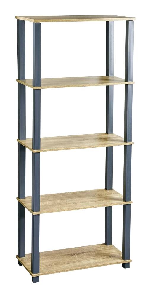 Kesper Regal grau Kunststoff B/H/L: ca. 29x147x60 cm