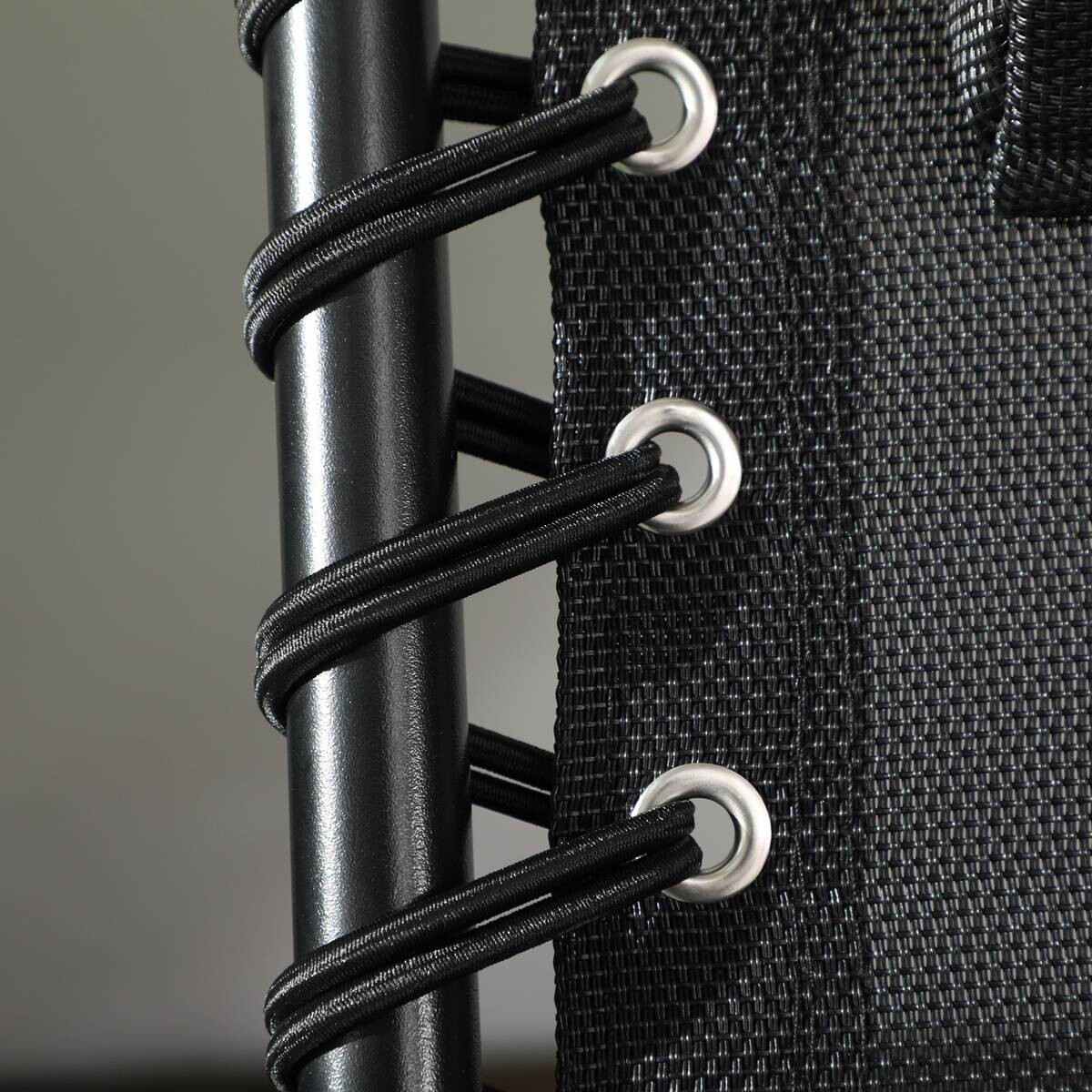 Outsunny Sonnenliege hellgrau Stahl B/H/L: ca. 189x32,5x58 cm