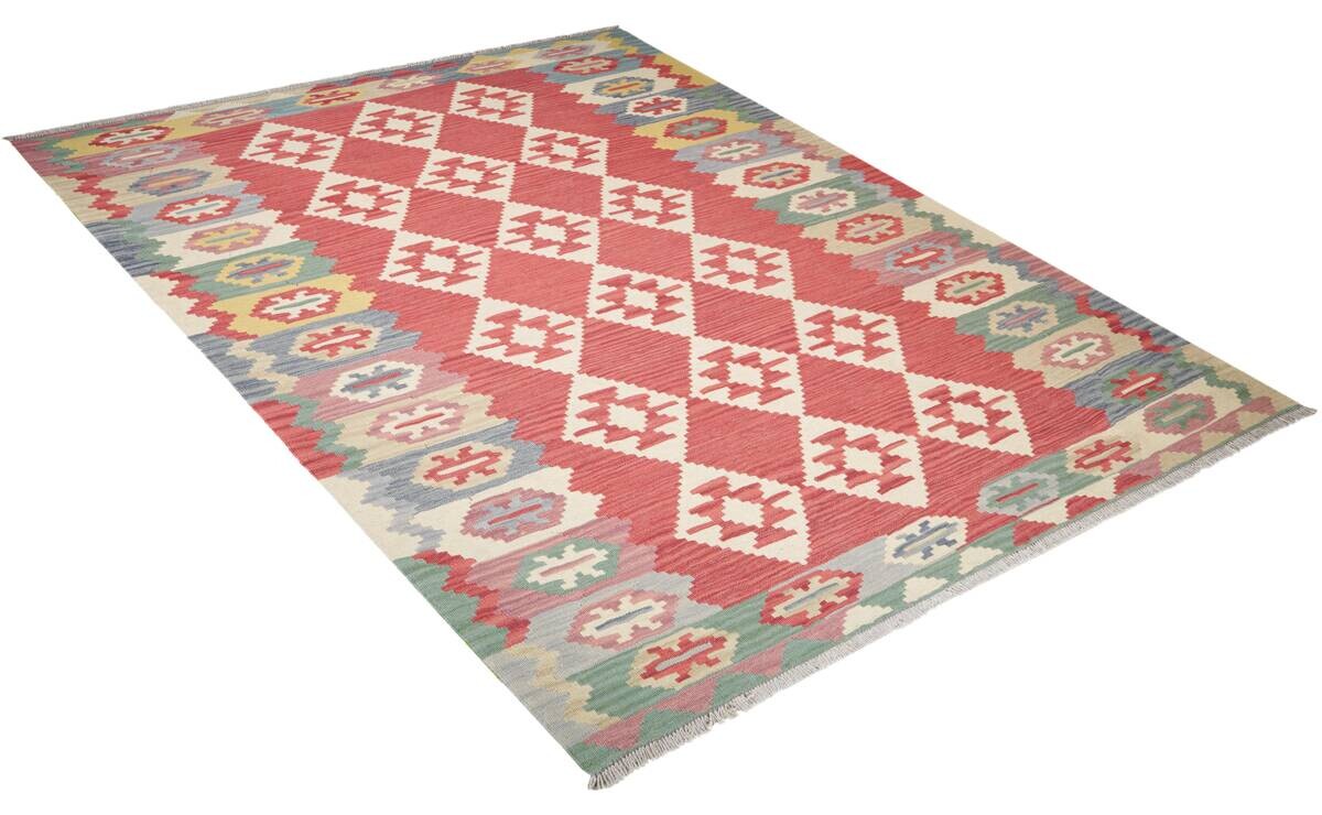 PersaTepp Teppich Kelim Gashgai bunt B/H/L: ca. 180x1x238 cm