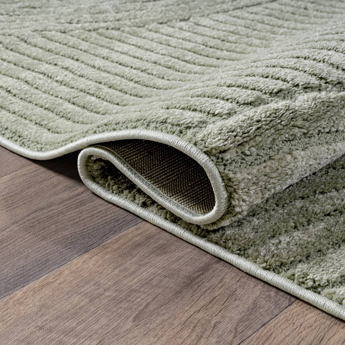 Merinos Teppich Elio grün B/L: ca. 80x300 cm