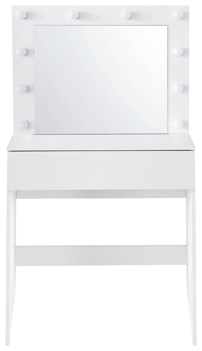 Schminktisch Lola weiß B/H/T: ca. 80x147x40 cm