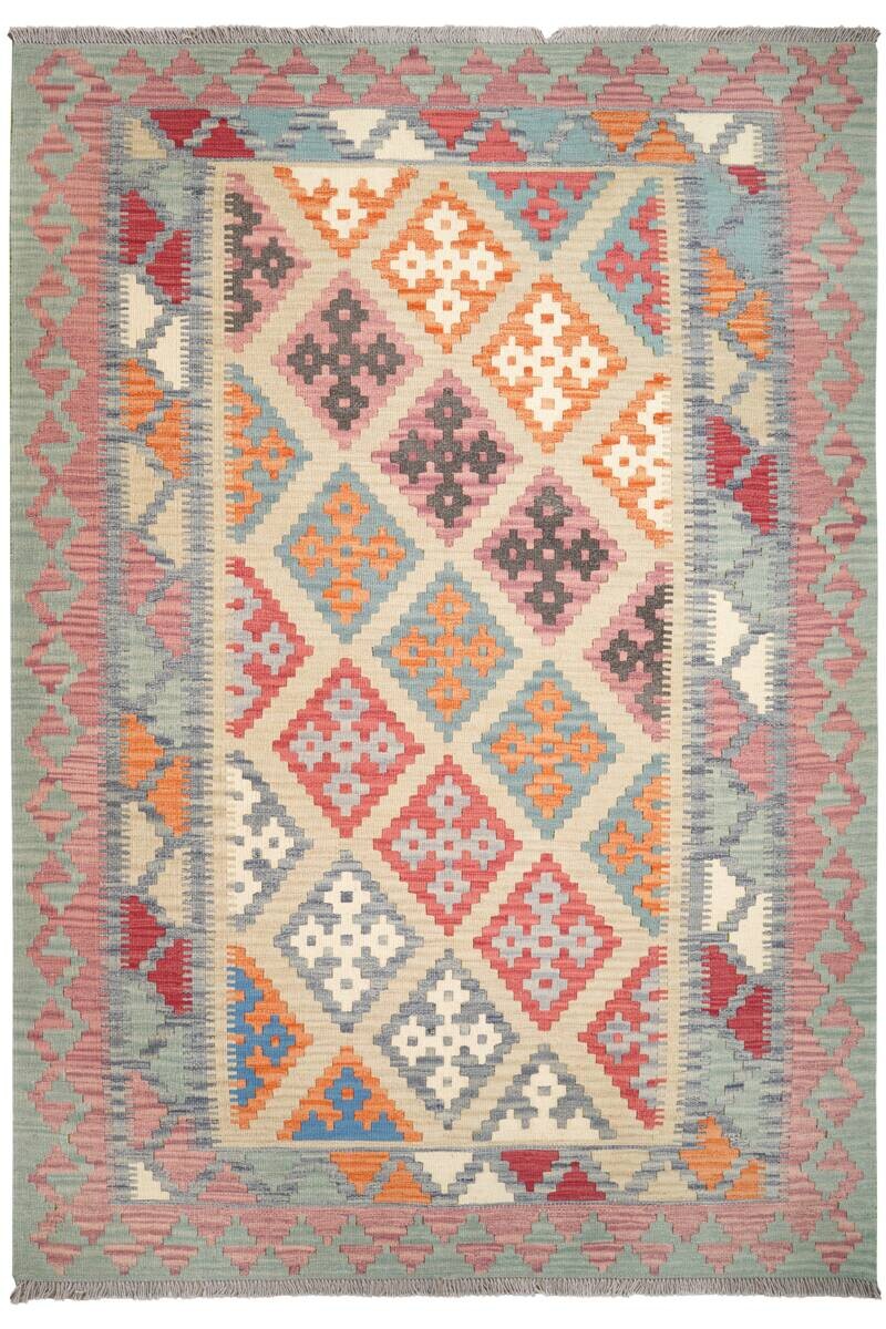 PersaTepp Teppich Kelim Gashgai grau B/H/L: ca. 180x1x263 cm