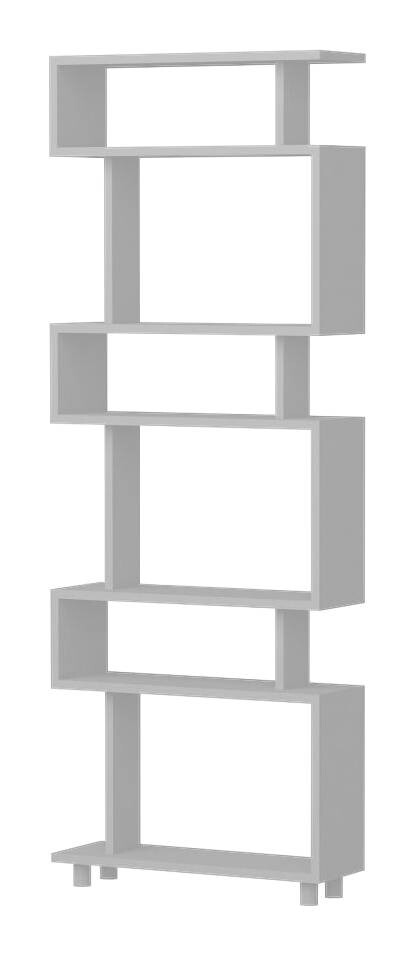 Regal Blok weiß B/H/T: ca. 60x160x20 cm