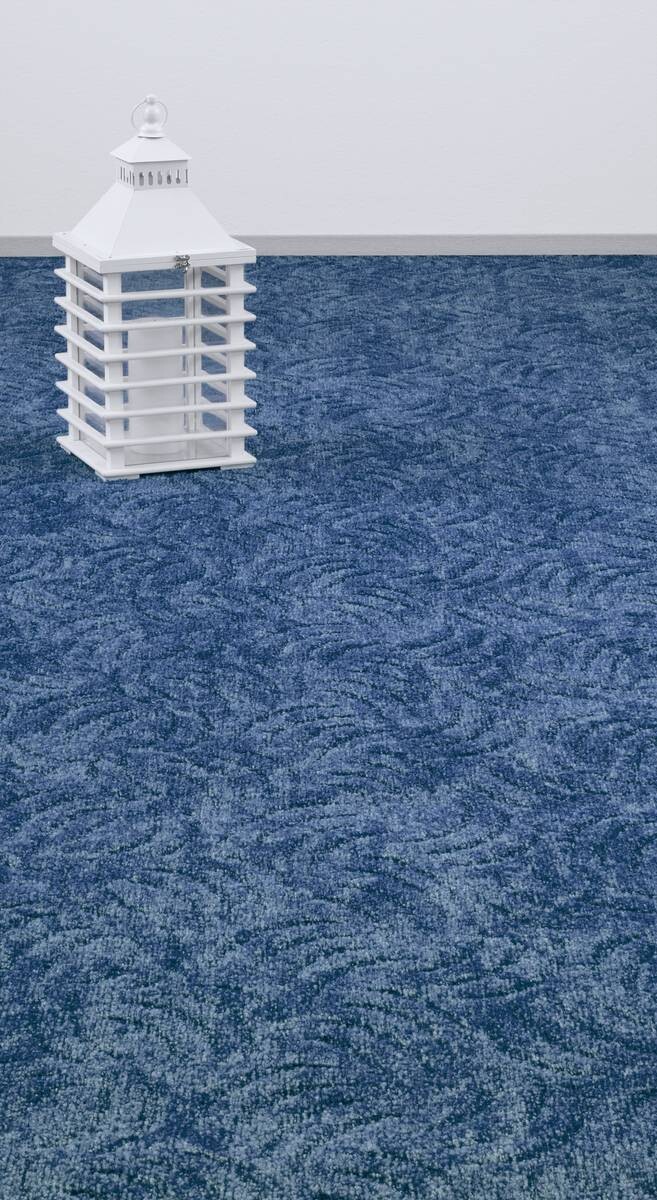 Teppichboden Milano blau B: ca. 500 cm pro m²