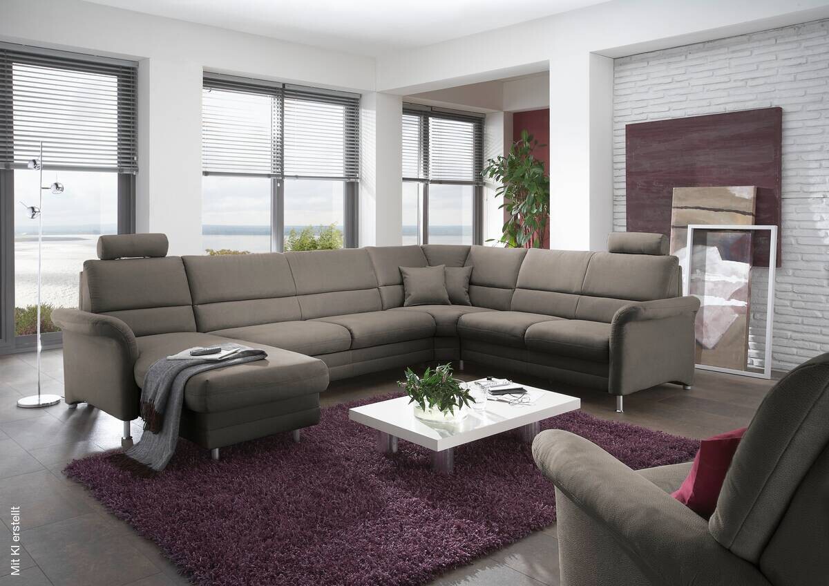 Wohnlandschaft ZE-EM05001 B/T: ca. 165x224 cm