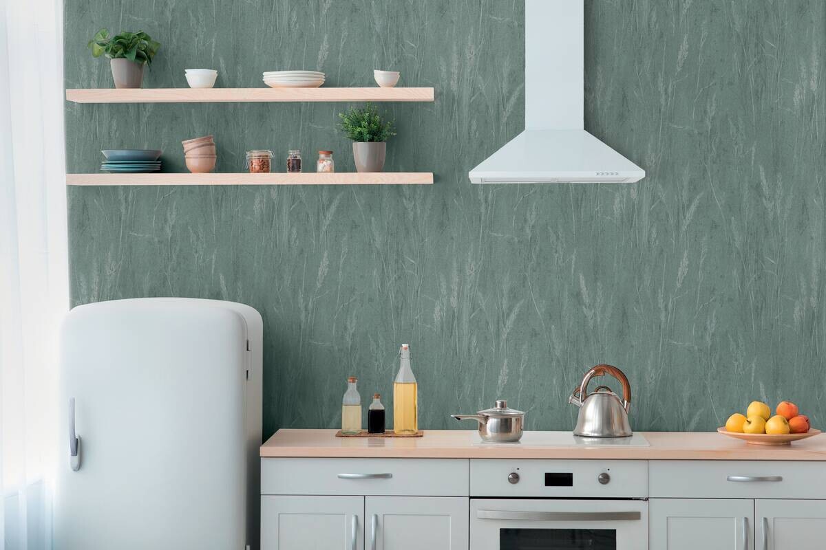 A.S.Creation Vliestapete grün B/H/D: ca. 53x1005x8,8 cm