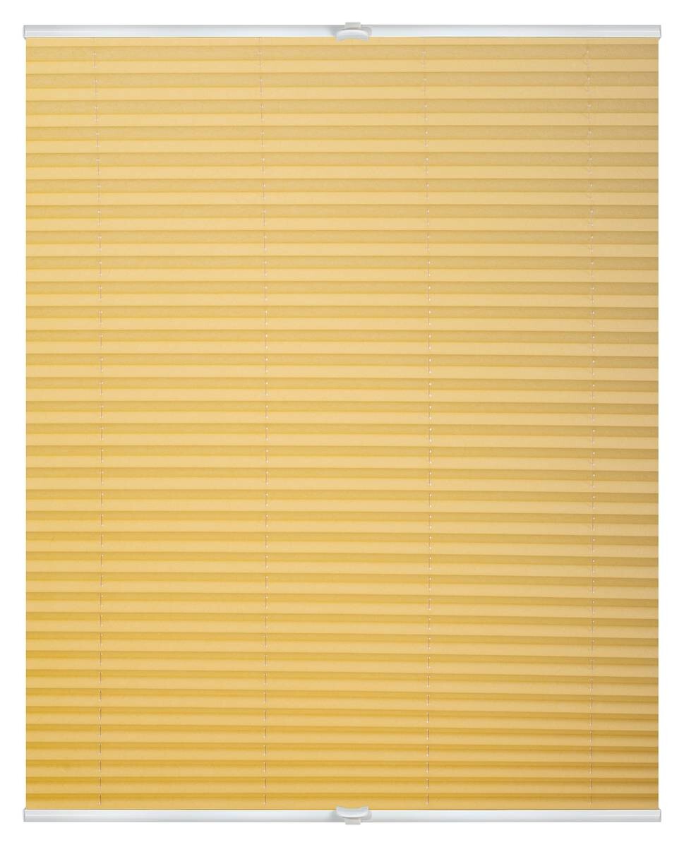 LICHTBLICK Spannplissee gelb B/L: ca. 95x130 cm