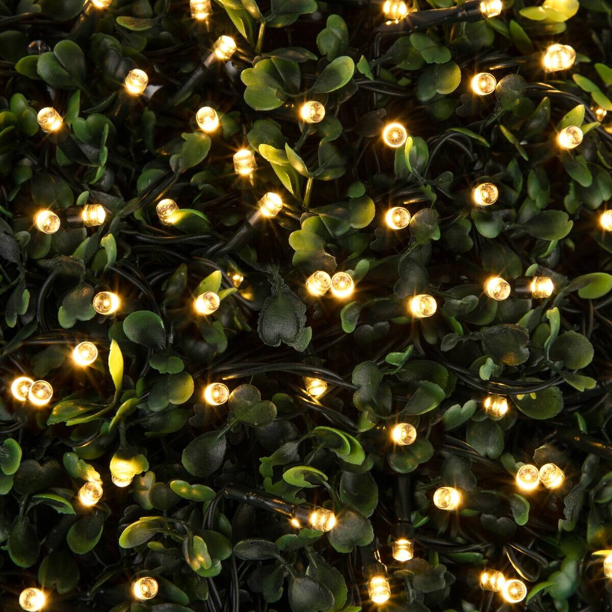 Solarlichterkette 2 m warmweiß