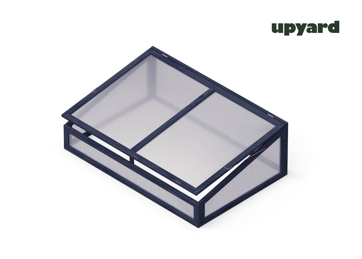 UPYARD Frühbeet ACCESSORIES schwarz Holz B/H/L: ca. 80x40x120 cm