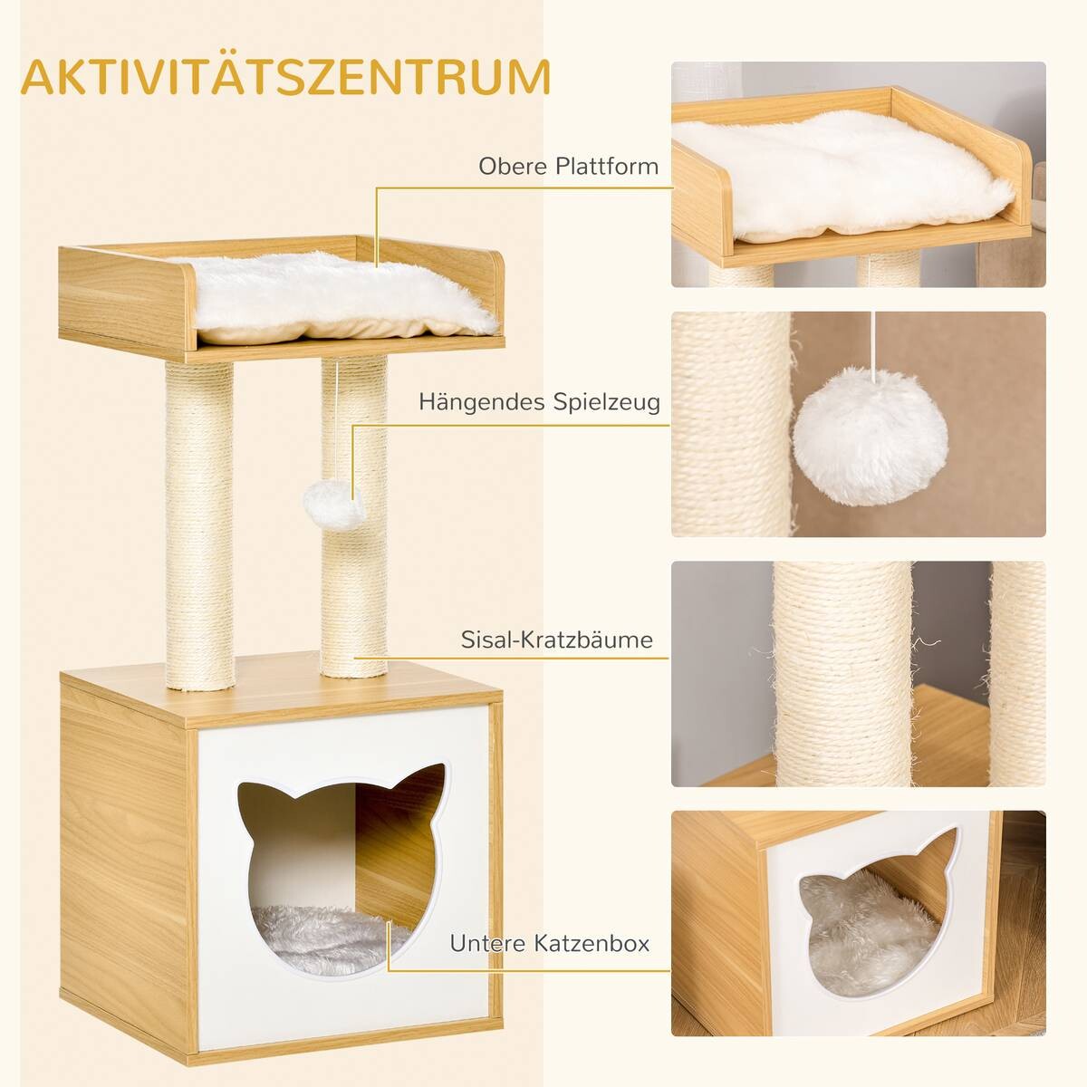 PawHut Kratzbaum