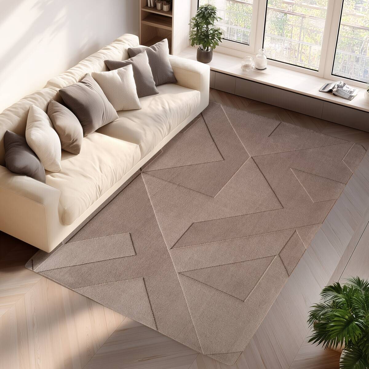 Ayyildiz Teppich POMPEI beige B/L: ca. 240x340 cm
