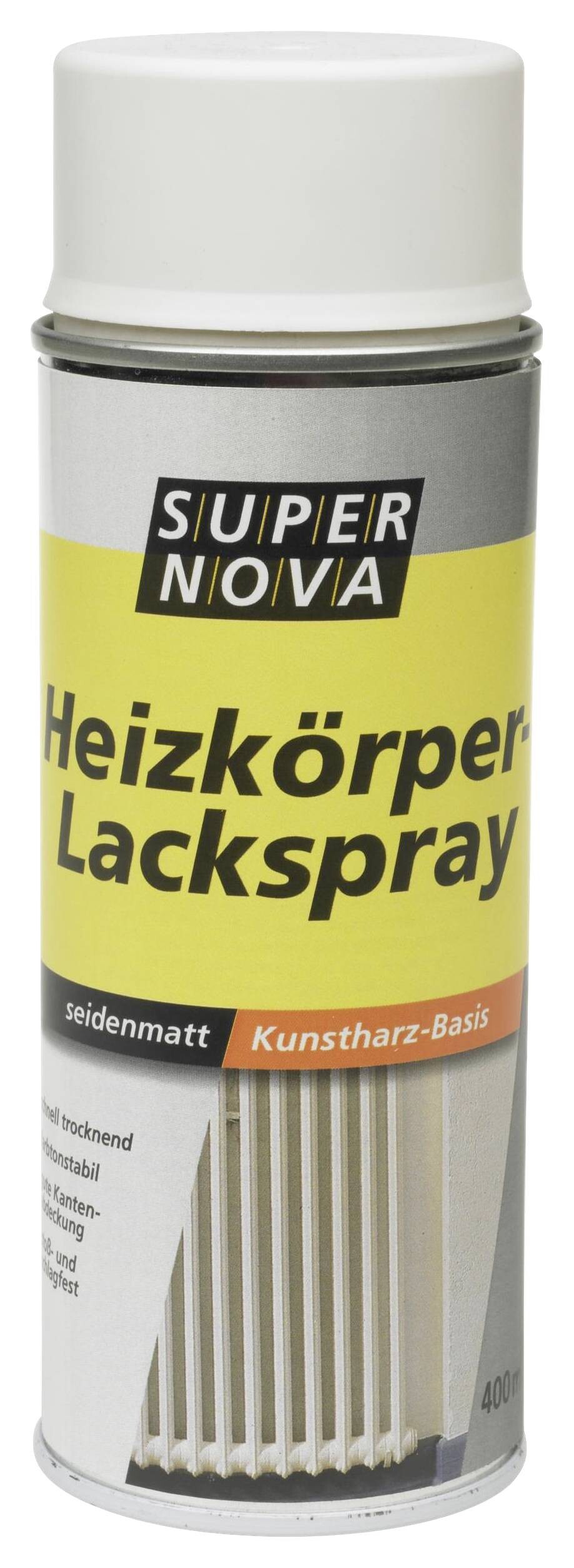 Super-Nova Heizkörperspray weiß seidenmatt ca. 0,4 l