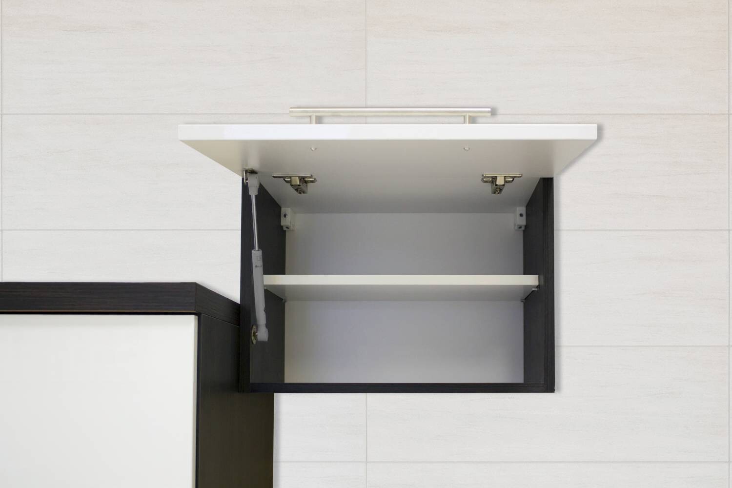 Respekta Winkelküche Amanda schwarz Hochglanz B/T/L: ca. 290x60x200 cm