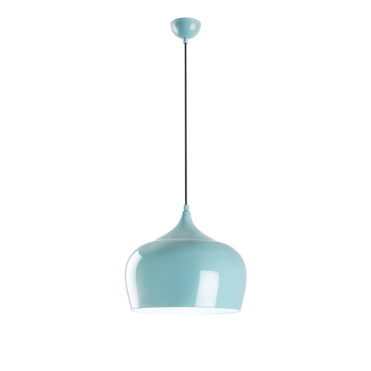 Opviq Pendelleuchte türkis B/H/T: ca. 28x125x28 cm E27 1 Brennstellen