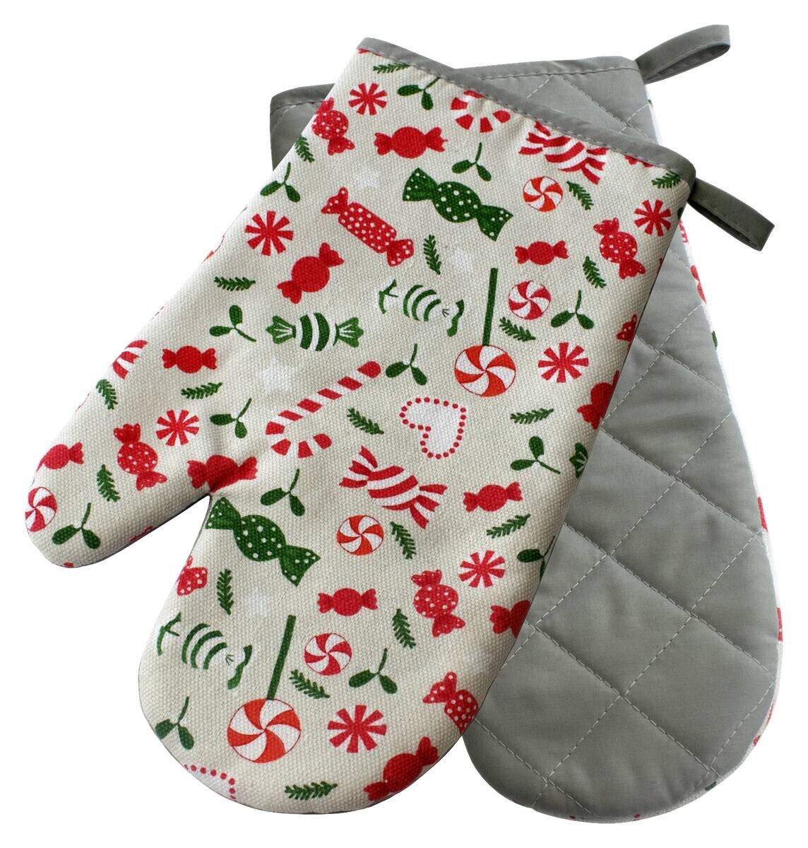 Topfhandschuh multicolor Polyester B/L: ca. 17x29 cm