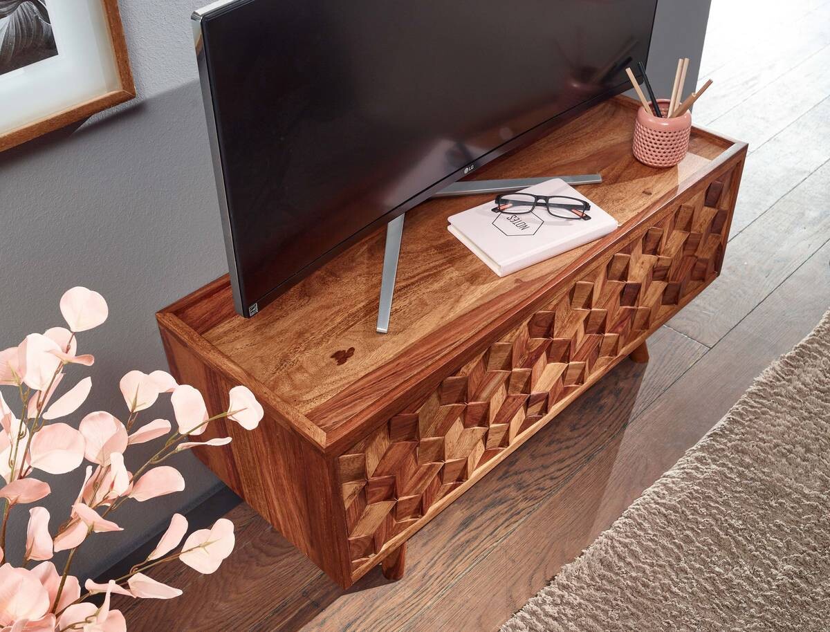 Lowboard rosenholz Nachbildung B/H/T: ca. 92x44x35 cm
