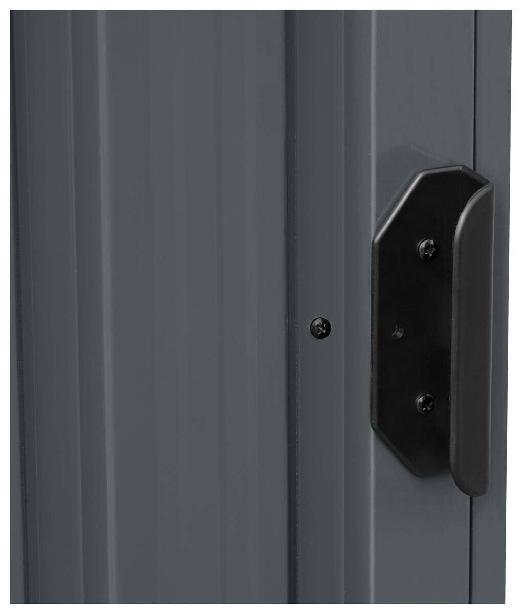 AXI Outdoor Living Mülltonnenbox Owen anthrazit B/H/L: ca. 80x122x240 cm