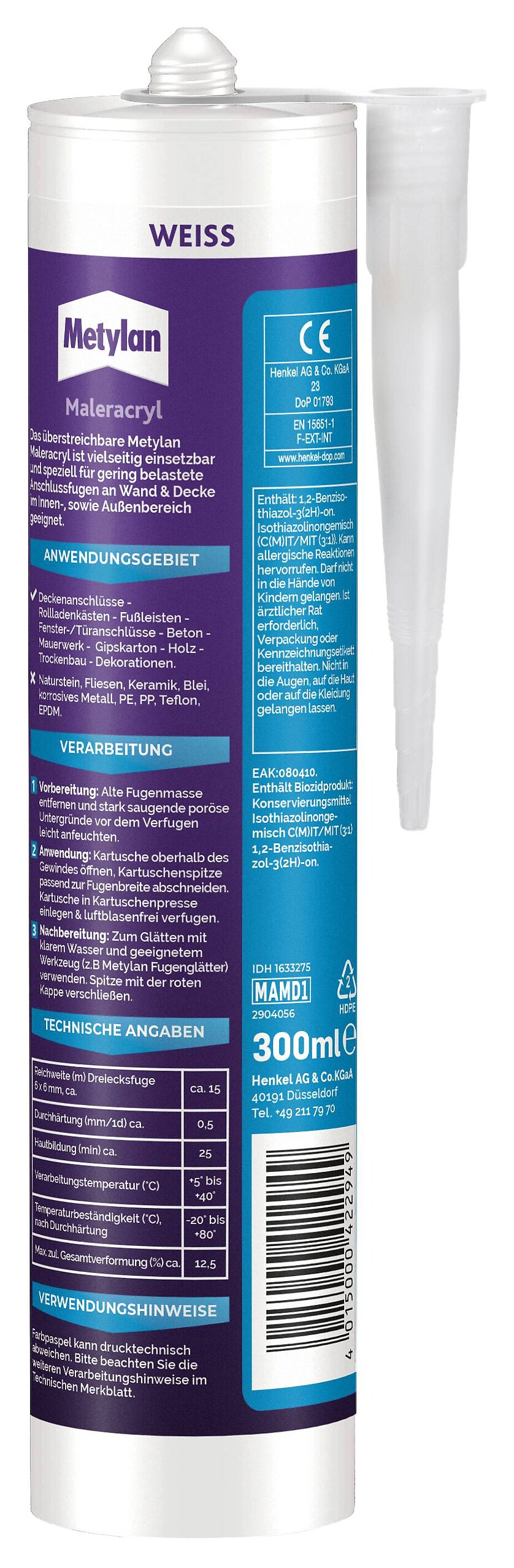 Henkel Metylan Acryl ca. 0,3 l