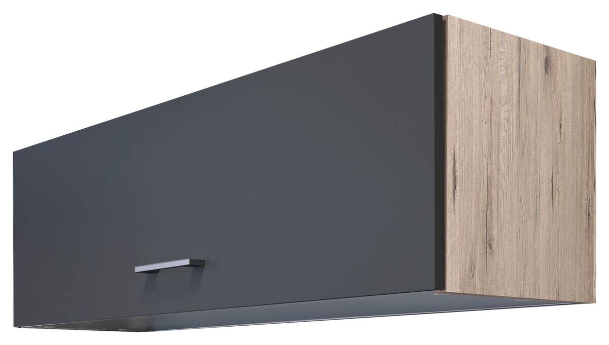 Hängeschrank Morena grau matt B/H/T: ca. 100x32x32 cm