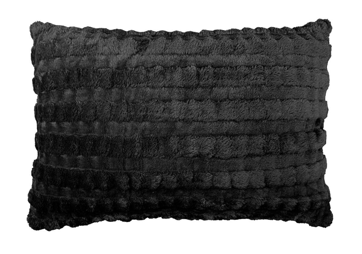 Dekokissen schwarz Polyester B/L: ca. 70x50 cm