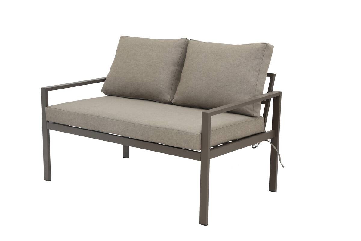 POCOline Gartensitzgruppe Toulouse braun Stahl