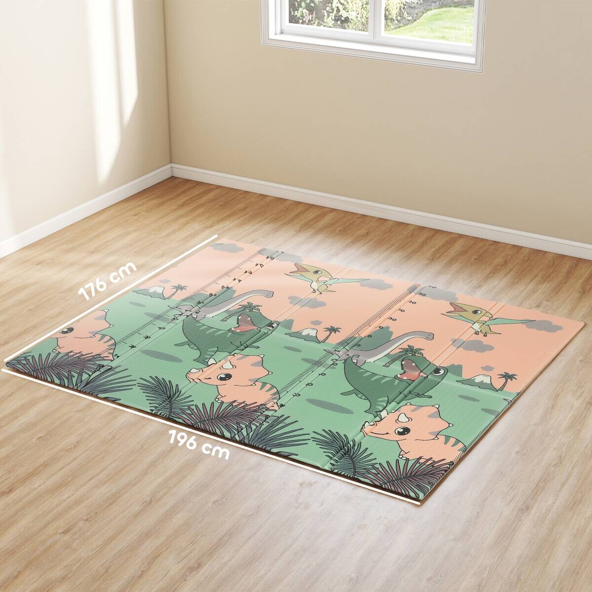 AIYAPLAY Spielmatte B/H/L: ca. 176x1,5x196 cm