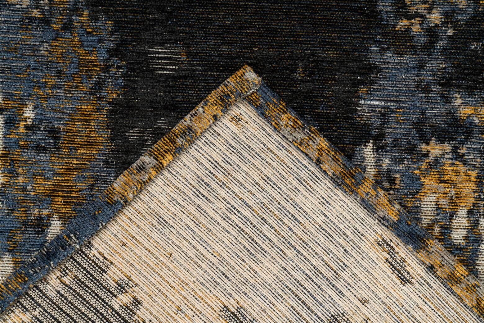 Padiro Kurzflorteppich Primavera 525 blau B/L: ca. 80x150 cm