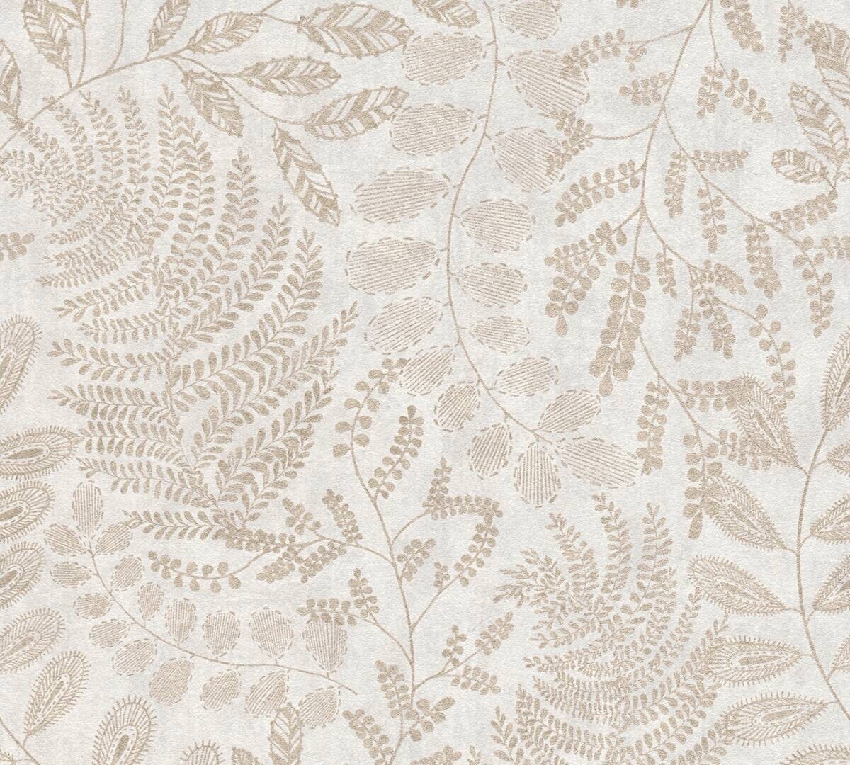A.S.Creation Vliestapete creme gold beige B/H/D: ca. 53x1005x8,3 cm
