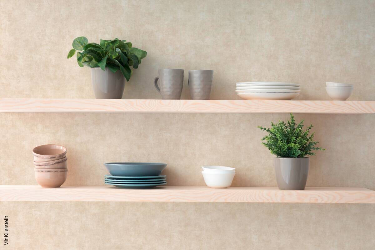 A.S.Creation Vliestapete creme B/H/D: ca. 53x1005x8,6 cm