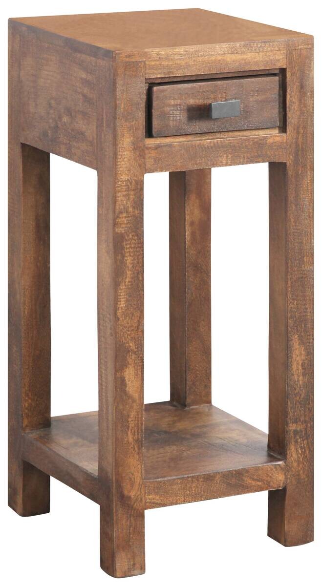 Blumensäule Genua Akazie dunkel B/H/T: ca. 30x75x30 cm