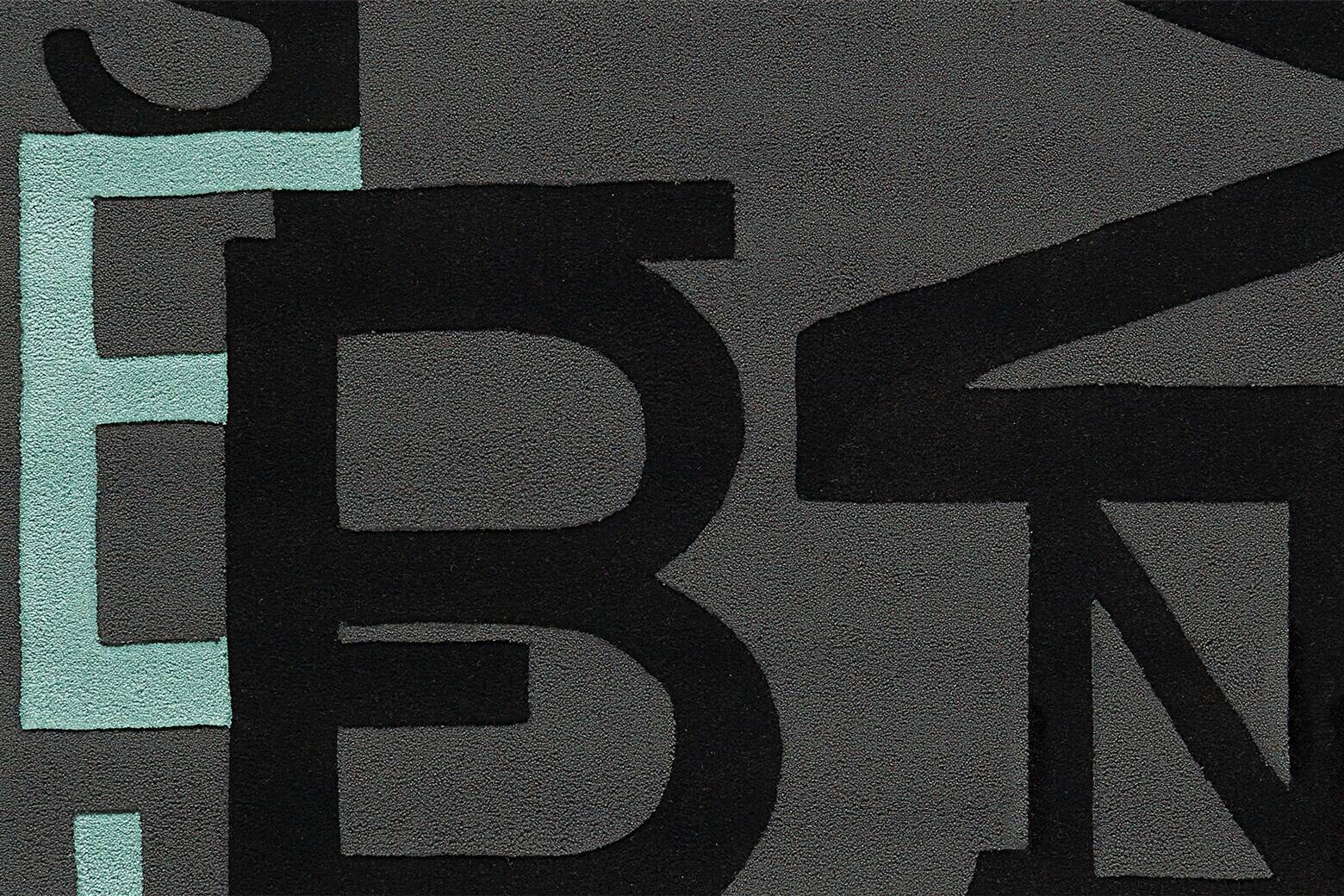 Arte Espina Kurzflorteppich Sam 4161 schwarz B/L: ca. 170x240 cm