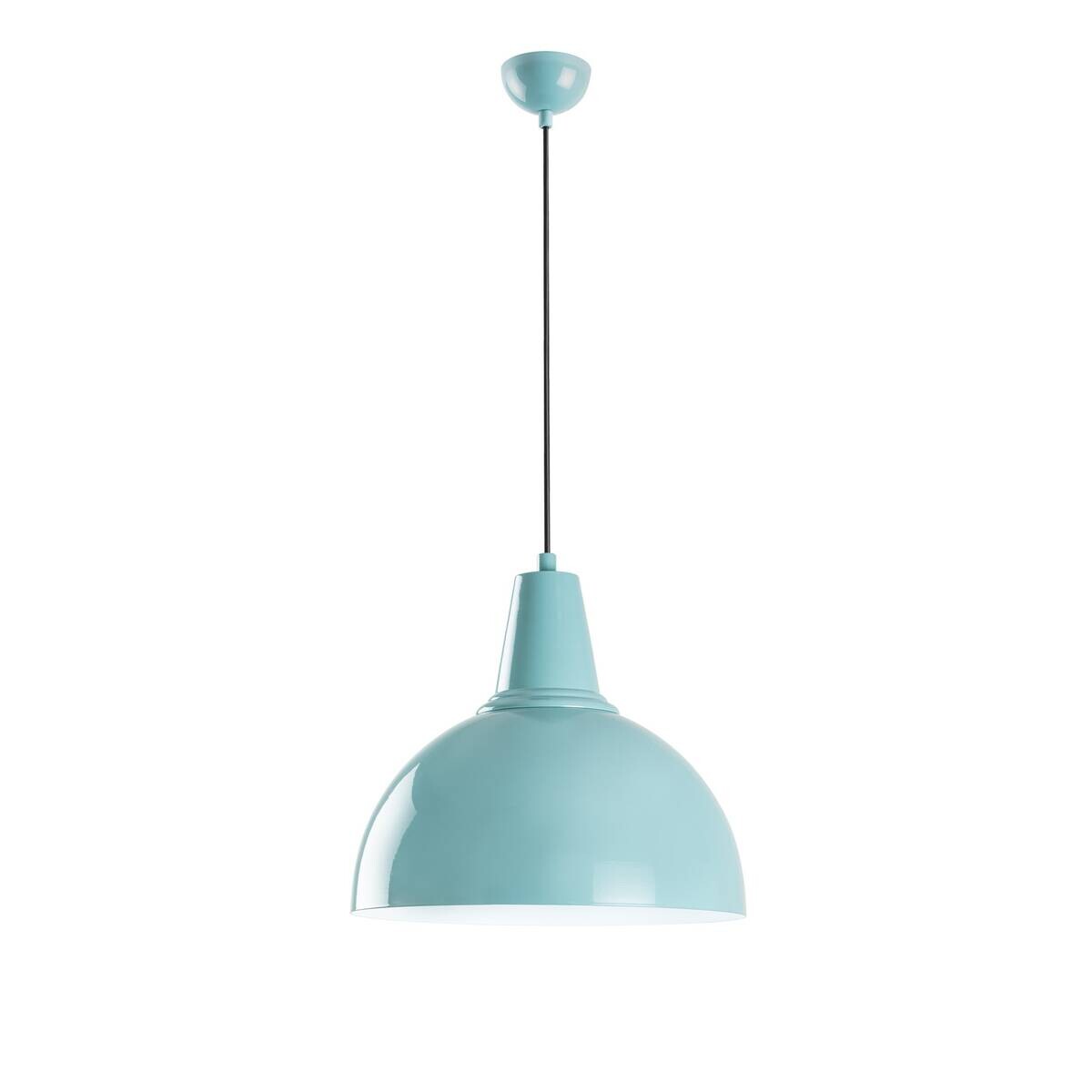 Opviq Pendelleuchte türkis B/H/T: ca. 30x121x30 cm E27 1 Brennstellen