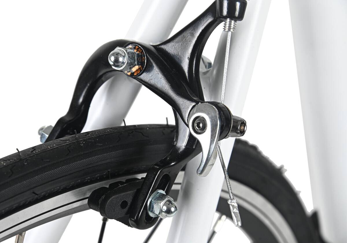 Adore Rennrad Racer 28 Zoll Rahmenhöhe 51 cm 14 Gänge weiß weiß ca. 28 Zoll