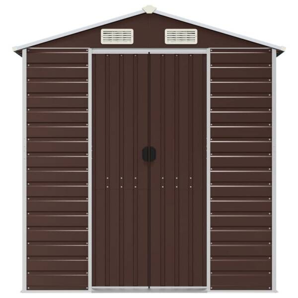 vidaXL Gartenhaus braun B/H/T: ca. 191x198x215 cm