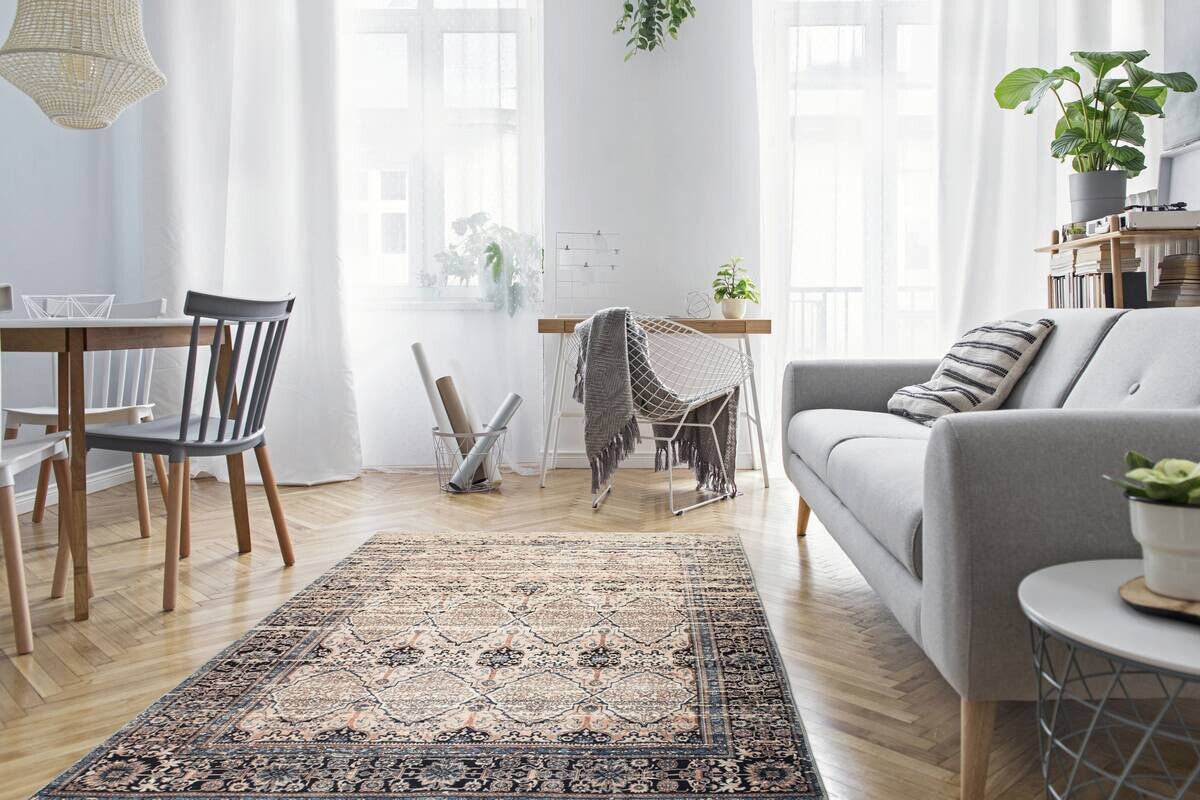 360Living Teppich Galaxy blau B/L: ca. 170x240 cm