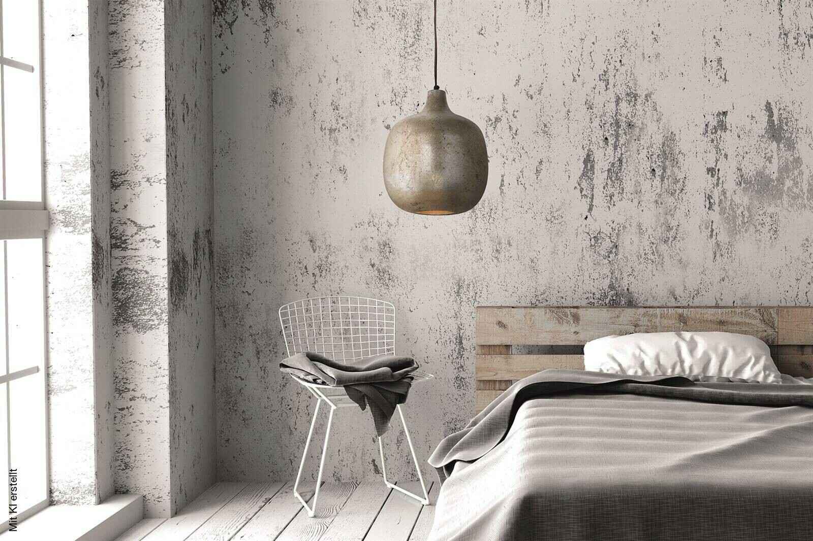 Kayoom Pendelleuchte bronze Eisen B/H/L: ca. 34x38x34 cm E27 1 Brennstellen