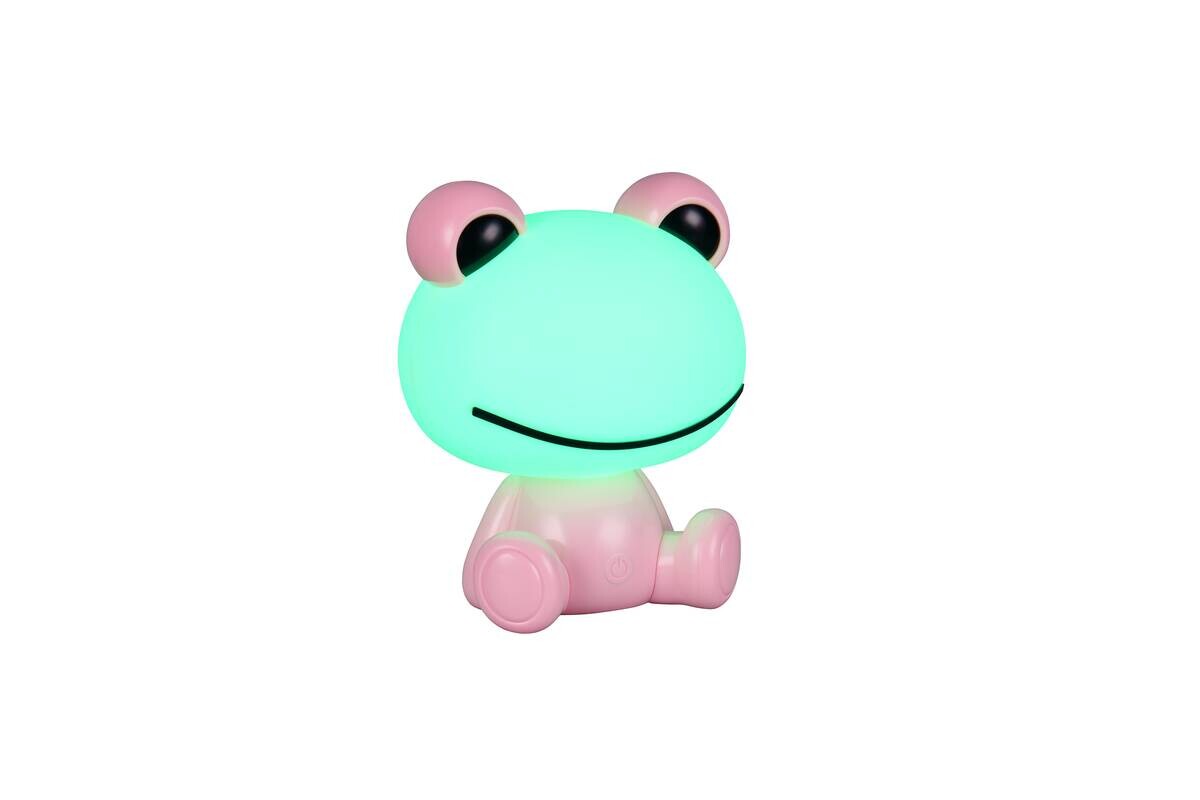 Reality LED Tischleuchte HOPPER pink Kunststoff B/H/T: ca. 19,5x24,5x16,5 cm 1 Brennstellen