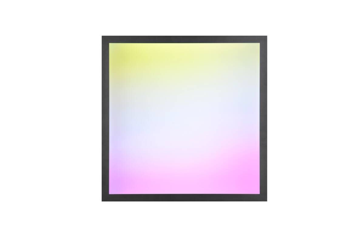 Reality LED-Deckenleuchte Beta R67664532 schwarz Metall B/H/T: ca. 44,5x50x44,5 cm 1 Brennstellen