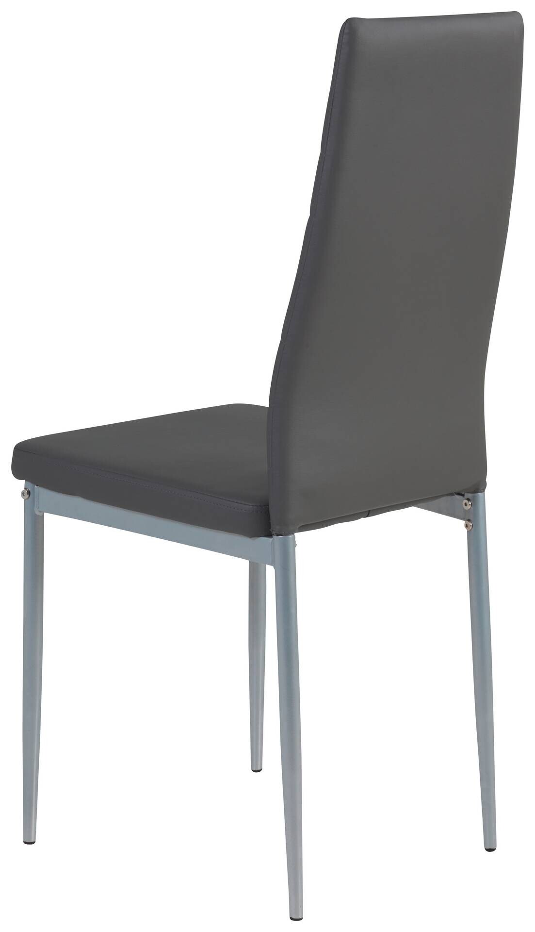 Stuhl Simone grau B/H/T: ca. 42x98x44 cm