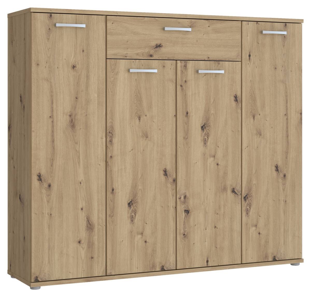 Kommode Eiche Artisan Nachbildung B/H/T: ca. 139x121x35 cm | Eiche | 139,00/121,00/35,00 cm