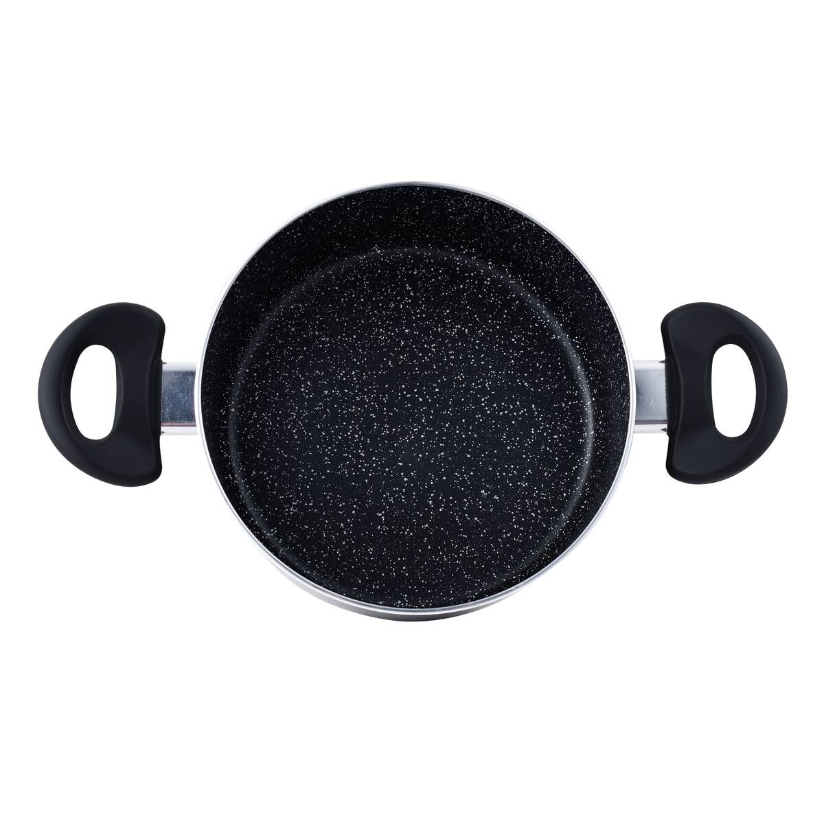 SAN IGNACIO Kochgeschirrset Soria schwarz Aluminium 4 tlg.