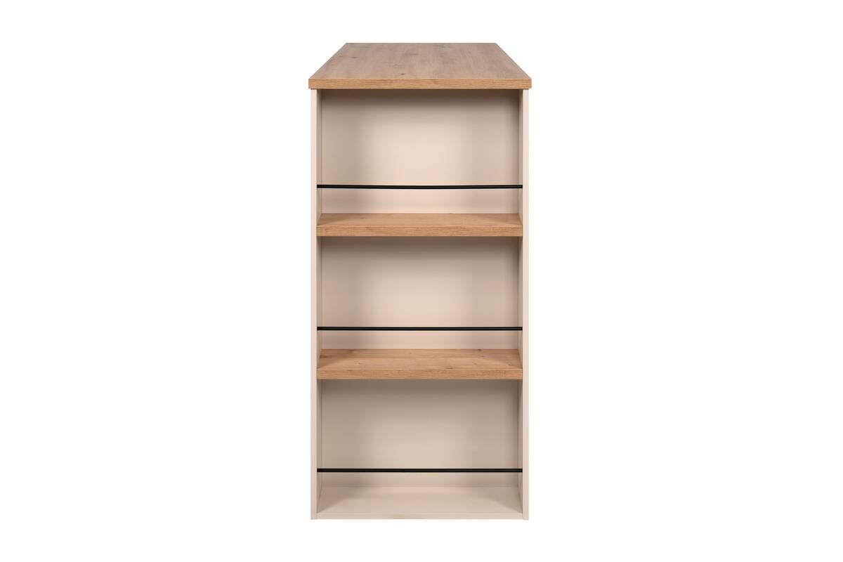 Bartisch Binz Rivera Eiche Kaschmir B/H/T: ca. 138x110x55 cm