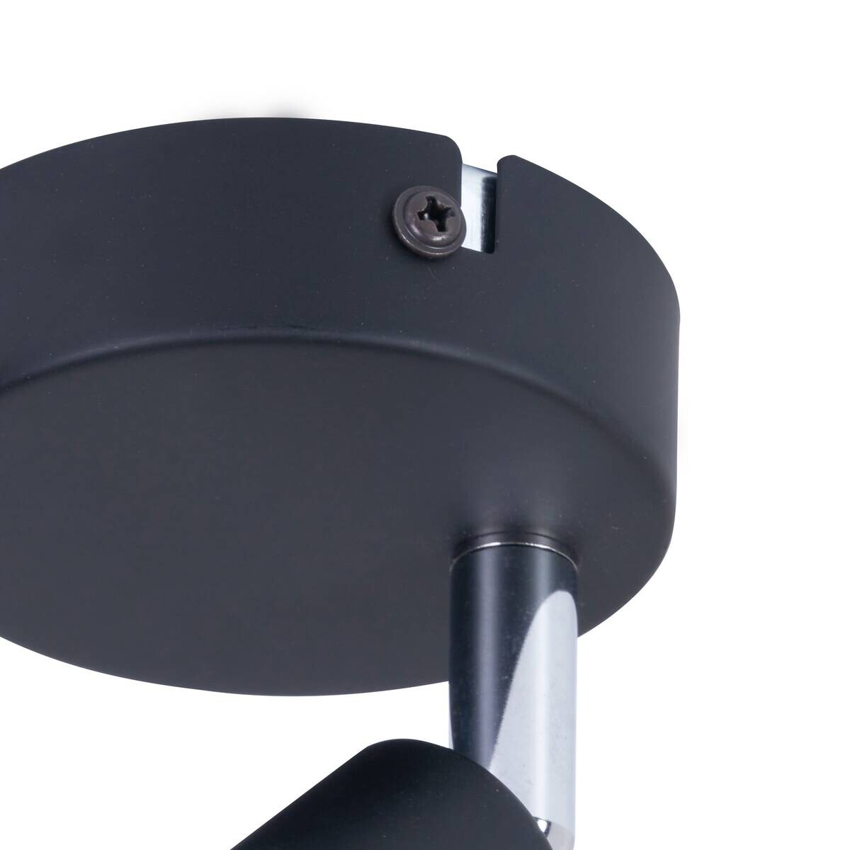 POCOline Spot Boris schwarz B/H/L: ca. 8x8x10 cm 1 Brennstellen