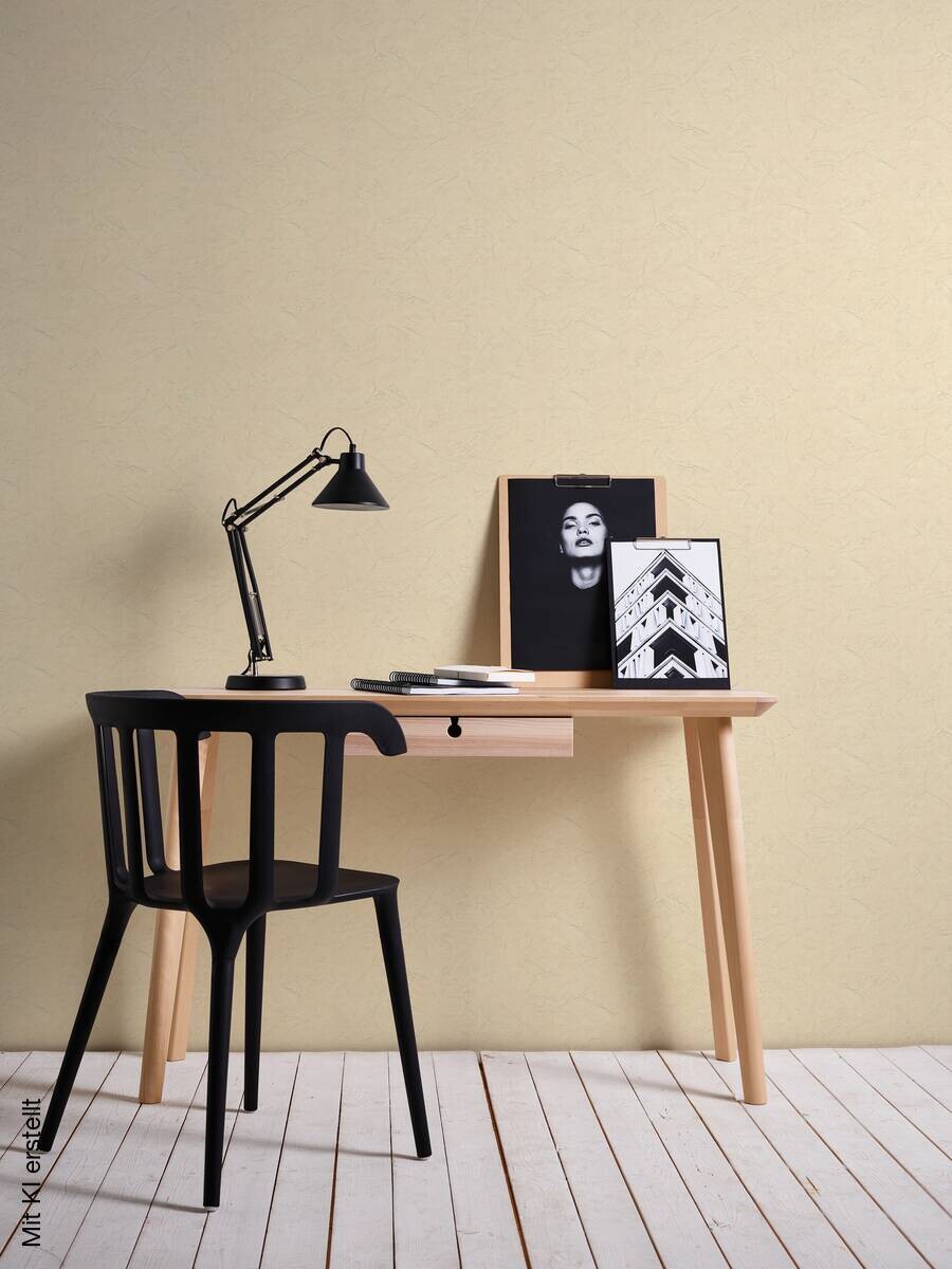 A.S.Creation Vliestapete Best of Vlies Putzoptik gelb B/L: ca. 53x1005 cm